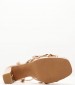 Women Sandals Fantasies Bronze ECOleather Jeffrey Campbell