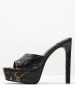 Women Mules Go.Glam Black ECOleather Jeffrey Campbell