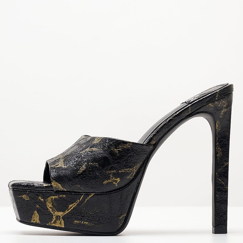 Γυναικεία Mules Go.Glam Μαύρο ECOleather Jeffrey Campbell