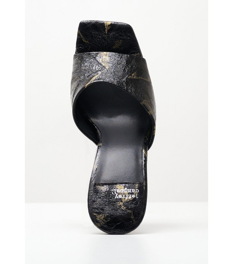 Women Mules Go.Glam Black ECOleather Jeffrey Campbell