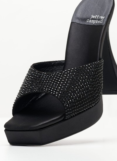 Γυνακεία Πέδιλα Summers Καφέ Δέρμα Jeffrey Campbell