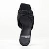 Γυναικεία Mules Hollywood Μαύρο Ύφασμα Jeffrey Campbell Γυναικεία Mules Hollywood Μαύρο Ύφασμα Jeffrey Campbell