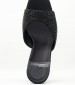 Women Mules Hollywood Black Fabric Jeffrey Campbell