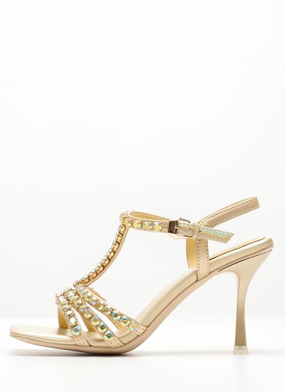Γυνακεία Πέδιλα Summers Καφέ Δέρμα Jeffrey Campbell