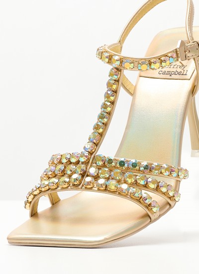 Γυνακεία Πέδιλα Summers Καφέ Δέρμα Jeffrey Campbell