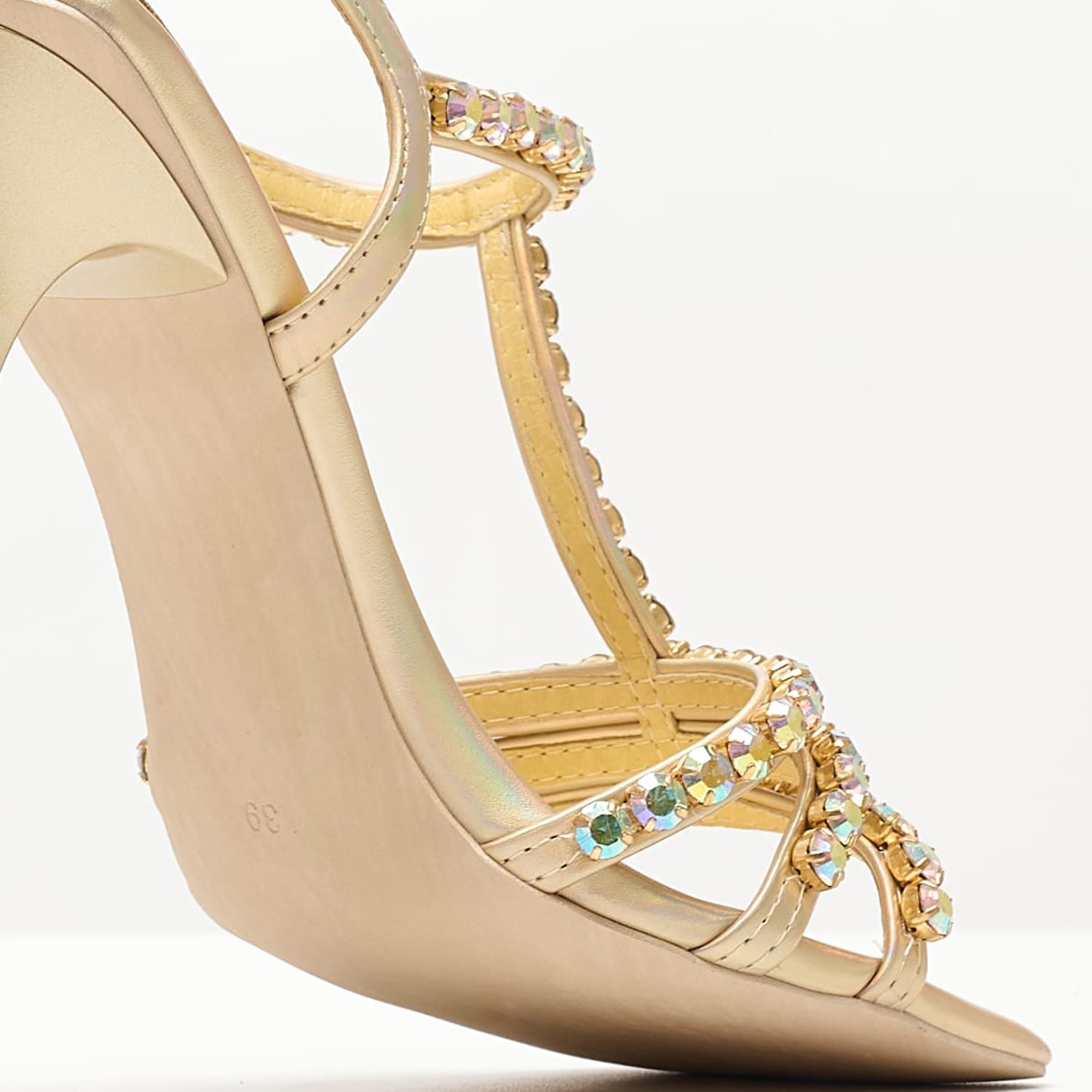 Γυναικεία Πέδιλα Jwl.T Χρυσό Δέρμα Jeffrey Campbell Γυναικεία Πέδιλα Jwl.T Χρυσό Δέρμα Jeffrey Campbell