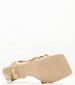 Γυναικεία Πέδιλα Jwl.T Χρυσό Δέρμα Jeffrey Campbell