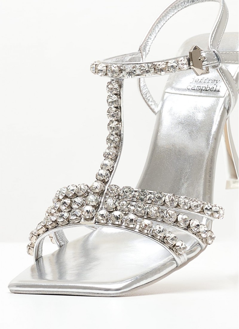 Jeffrey campbell silver best sale sandals