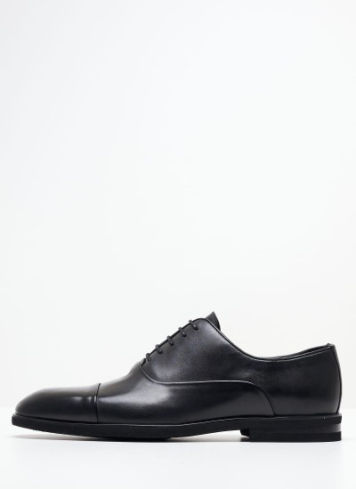 Men Shoes 2310 Black Leather Philippe Lang