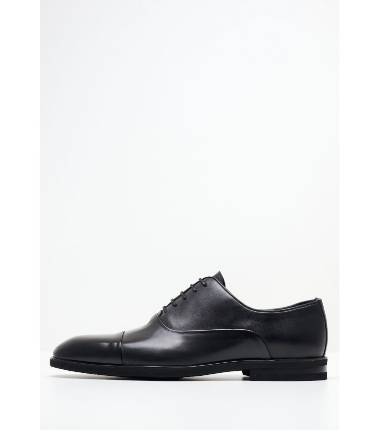 Men Shoes 2310 Black Leather Philippe Lang