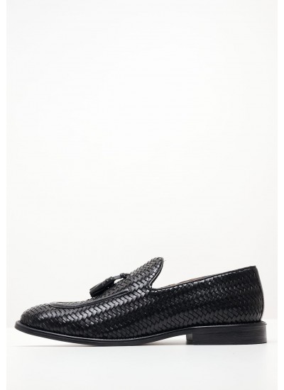 Men Moccasins 7114148 Black Leather Philippe Lang