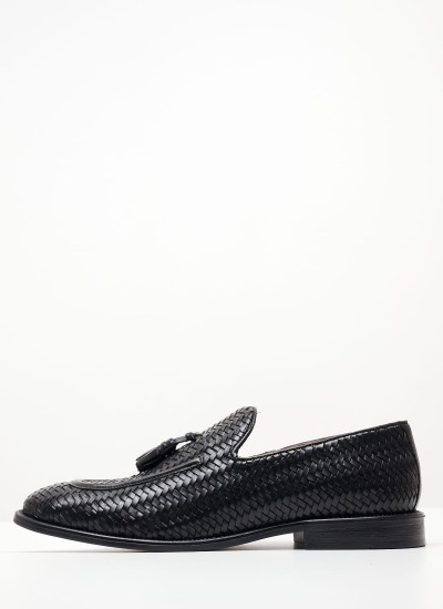 Men Moccasins 7114148 Black Leather Philippe Lang