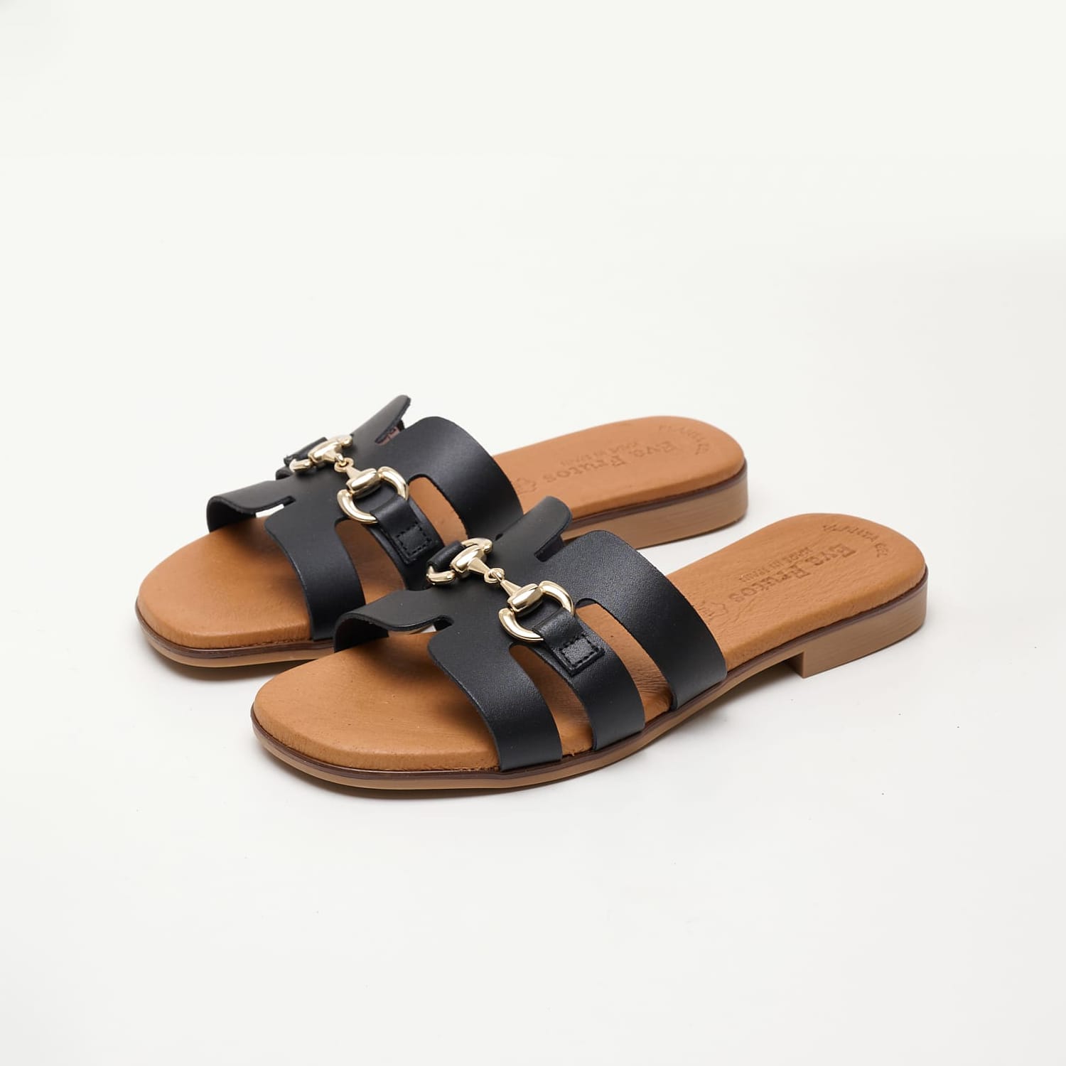 Γυναικεία Flats 3075 Μαύρο Δέρμα Eva Frutos Γυναικεία Flats 3075 Μαύρο Δέρμα Eva Frutos