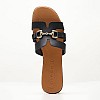 Γυναικεία Flats 3075 Μαύρο Δέρμα Eva Frutos Γυναικεία Flats 3075 Μαύρο Δέρμα Eva Frutos