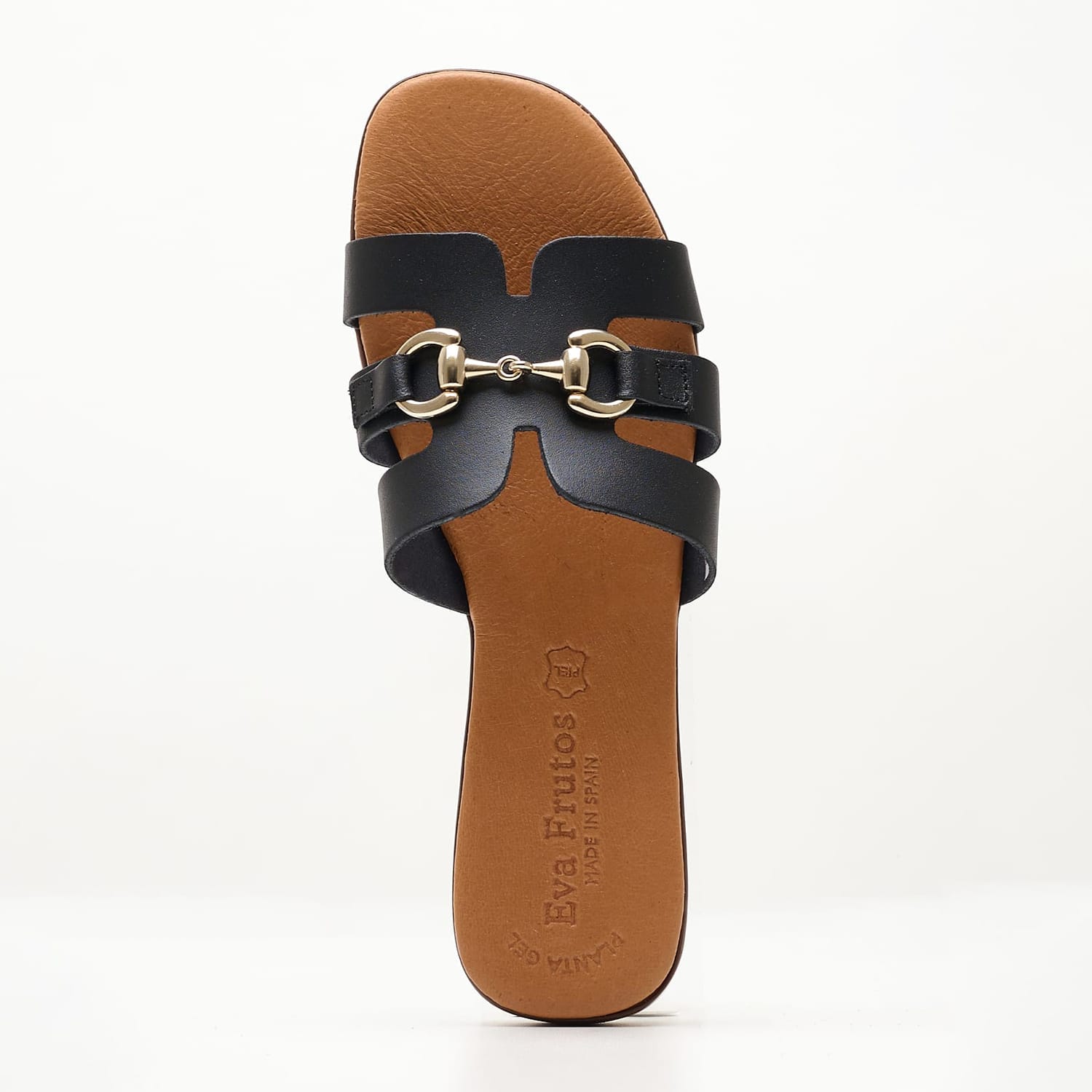 Γυναικεία Flats 3075 Μαύρο Δέρμα Eva Frutos Γυναικεία Flats 3075 Μαύρο Δέρμα Eva Frutos