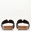 Γυναικεία Flats 3075 Μαύρο Δέρμα Eva Frutos Γυναικεία Flats 3075 Μαύρο Δέρμα Eva Frutos