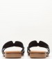 Γυναικεία Flats 3075 Μαύρο Δέρμα Eva Frutos