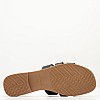 Γυναικεία Flats 3075 Μαύρο Δέρμα Eva Frutos Γυναικεία Flats 3075 Μαύρο Δέρμα Eva Frutos
