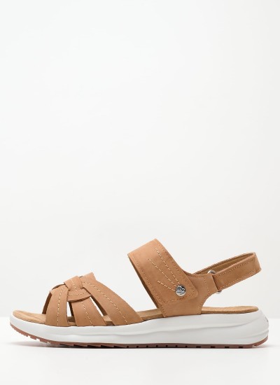 Γυναικεία Flats Gizeh.Big.Buckle Μαύρο Δέρμα Birkenstock