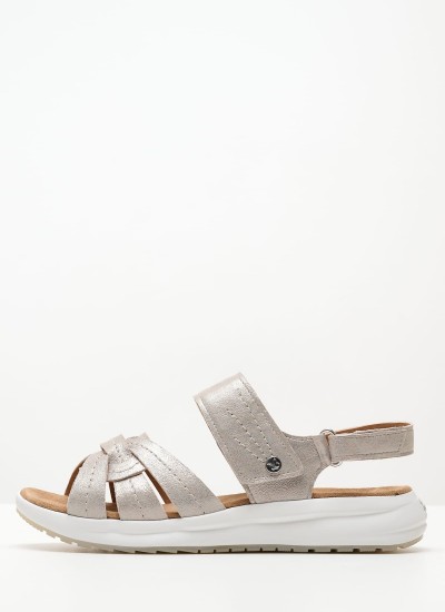 Γυναικεία Flats Gizeh.Big.Buckle Μαύρο Δέρμα Birkenstock