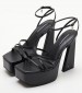 Women Sandals Babygirl Black Leather Windsor Smith