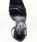 Women Sandals Babygirl Black Leather Windsor Smith