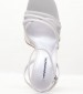 Women Sandals Babygirl Silver Leather Windsor Smith