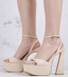 Women Sandals Boulevard Beige Leather Windsor Smith