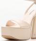 Women Sandals Boulevard Beige Leather Windsor Smith