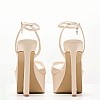 Women Sandals Boulevard Beige Leather Windsor Smith Women Sandals Boulevard Beige Leather Windsor Smith