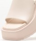 Women Platforms Low Candy Beige Leather Windsor Smith