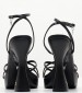 Women Sandals Goddess Black Leather Windsor Smith