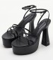 Women Sandals Heartbreak.Le Black Leather Windsor Smith