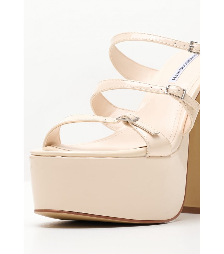 Women Sandals Highness.Pat Beige Leather Windsor Smith