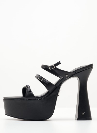 Women Pumps & Peeptoes High Amour Black Leather Windsor Smith