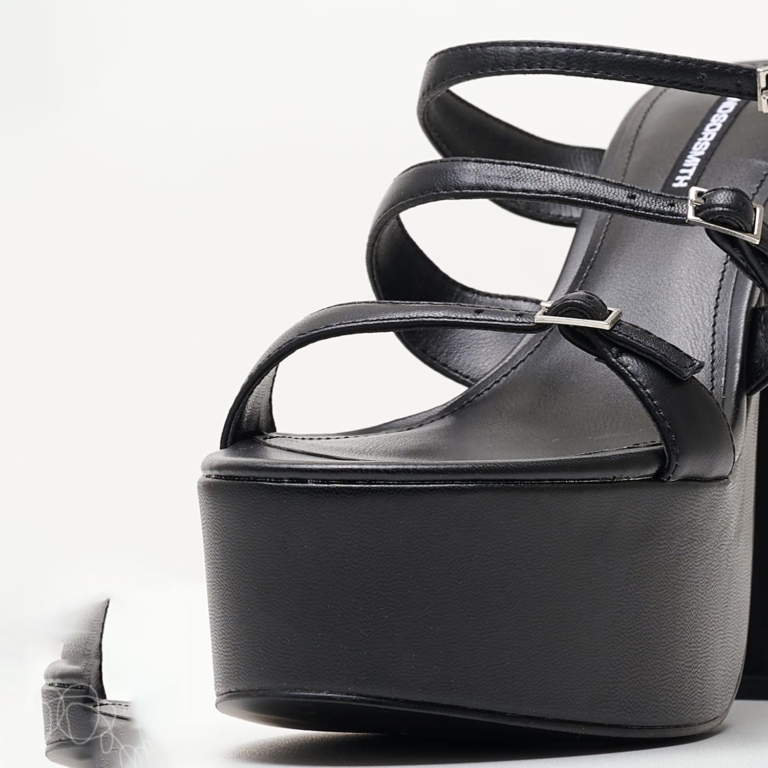 Women Sandals Highness Black Leather Windsor Smith Women Sandals Highness Black Leather Windsor Smith