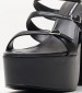 Women Sandals Highness Black Leather Windsor Smith