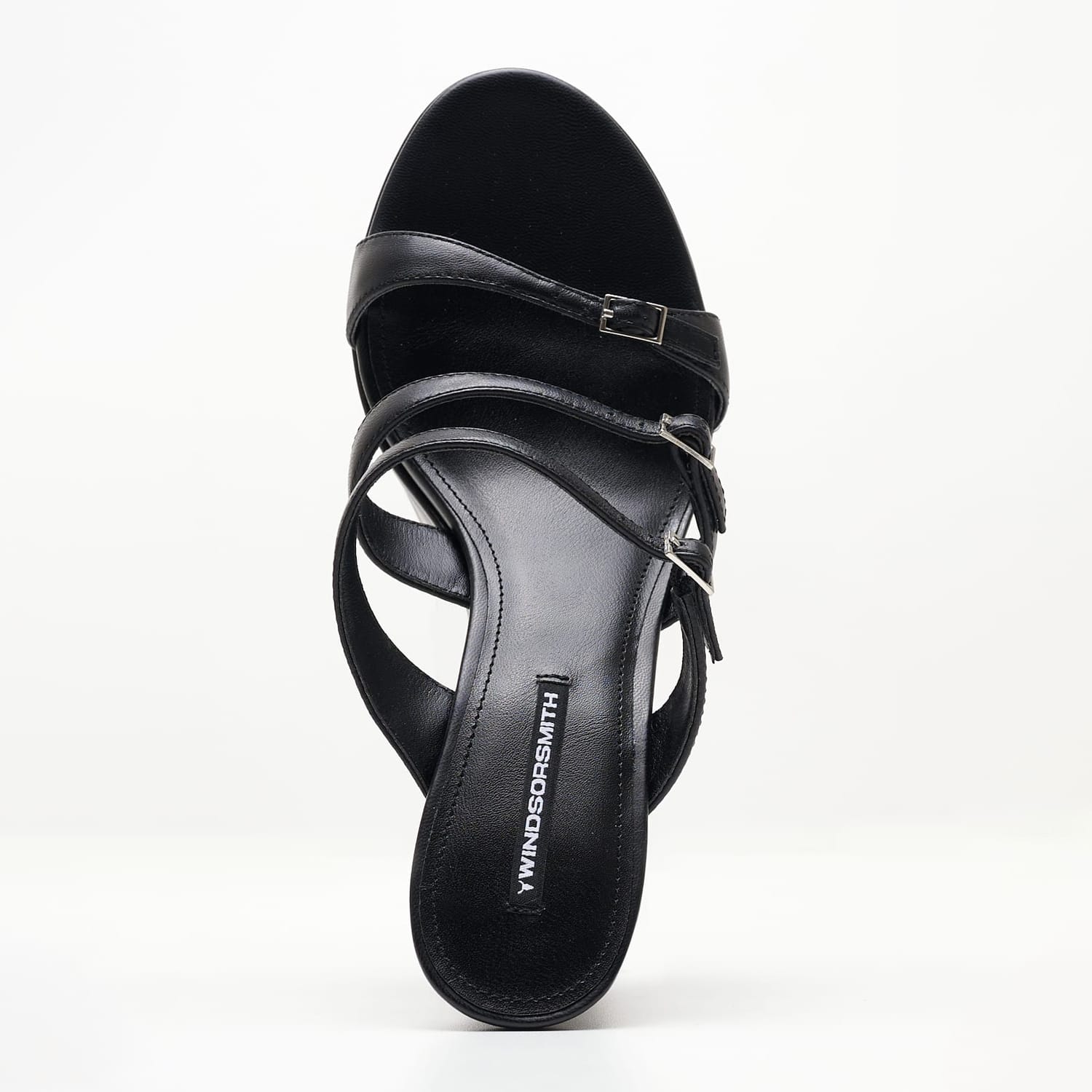 Women Sandals Highness Black Leather Windsor Smith Women Sandals Highness Black Leather Windsor Smith