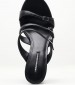 Women Sandals Highness Black Leather Windsor Smith