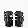 Women Sandals Highness Black Leather Windsor Smith Women Sandals Highness Black Leather Windsor Smith