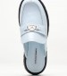 Women Mules Tears.Pat Blue Patent Leather Windsor Smith