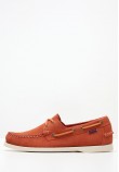 Men Sailing shoes Port.Fleshout Orange Buckskin Sebago