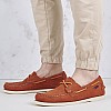 Men Sailing shoes Port.Fleshout Orange Buckskin Sebago Men Sailing shoes Port.Fleshout Orange Buckskin Sebago