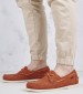 Men Sailing shoes Port.Fleshout Orange Buckskin Sebago