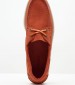 Men Sailing shoes Port.Fleshout Orange Buckskin Sebago