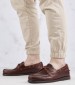 Men Sailing shoes Portland.Dock Brown Leather Sebago