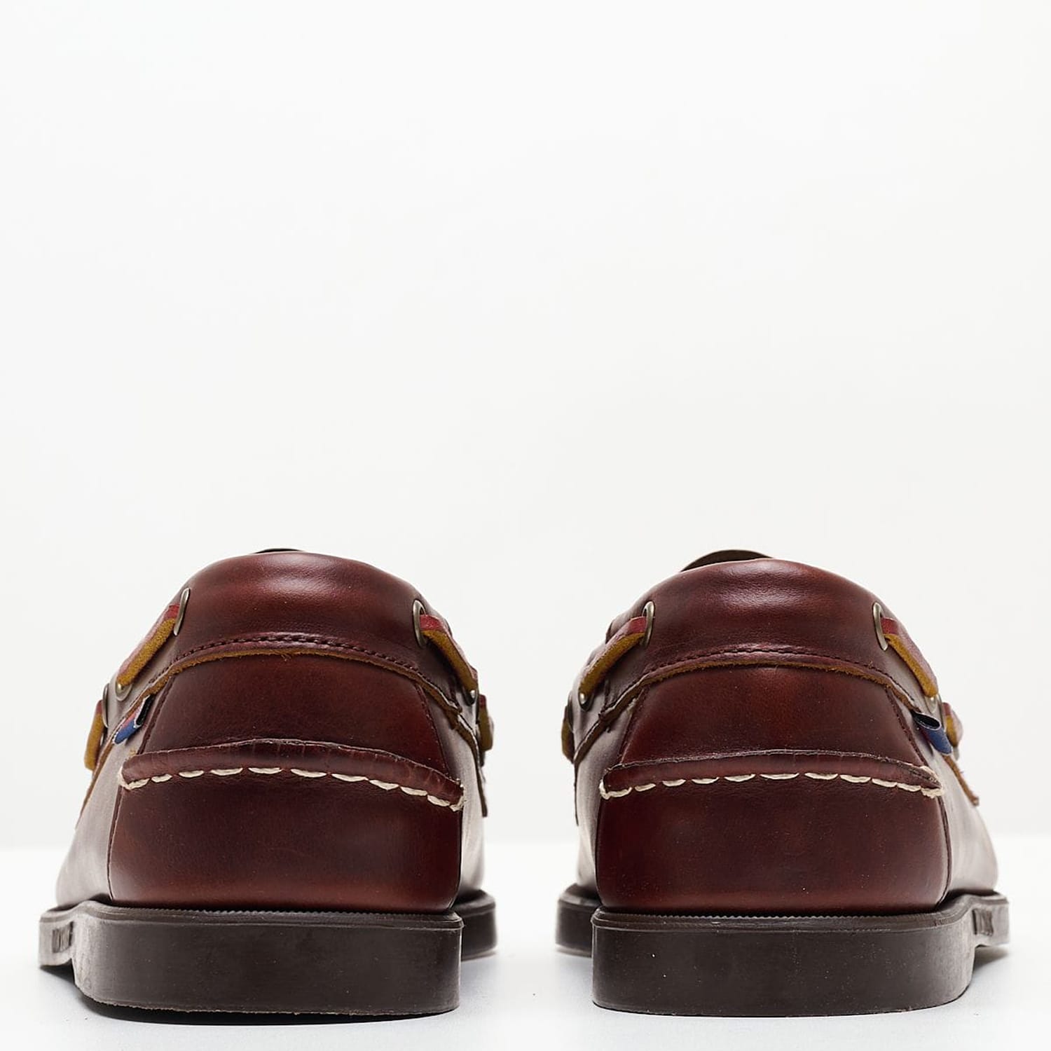 Men Sailing shoes Portland.Dock Brown Leather Sebago Men Sailing shoes Portland.Dock Brown Leather Sebago
