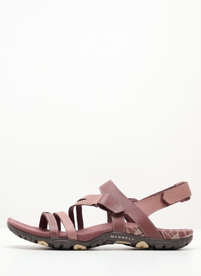 Γυναικεία Flats J90576 Μαύρο Δέρμα Merrell