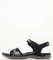 Women Flip Flops & Sandals Terran3.B Black Leather Merrell