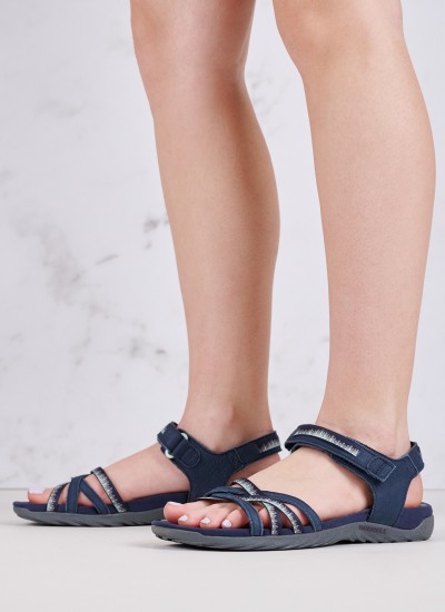 Γυναικεία Flats J90576 Μαύρο Δέρμα Merrell